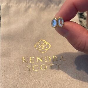 Kendra Scott gold earrings